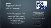 WSG Malbork zaprasza na Futsal CUP 2018 