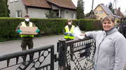 Żołnierze WOT z 7 PBOT pomogli roznieść maseczki dla mieszkańców Malborka