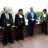 Wędrowni czeladnicy z Niemiec odwiedzili burmistrza