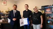 Burmistrz pogratulował sukcesów malborskim pływaczkom