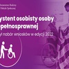 Nabór na „Asystenta osobistego osoby niepełnosprawnej edycja 2022