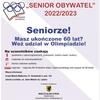 IV Ogólnopolska Olimpiada Wiedzy Obywatelskiej „SENIOR OBYWATEL”