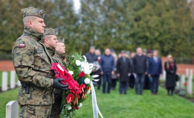 Uroczystości na Cmentarzu Żołnierzy Wspólnoty Brytyjskiej