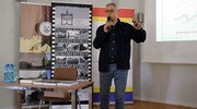Dr Tomasz Glinecki przybliżył mieszkańcom wojenną historię Malborka