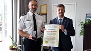 Komendant Straży Miejskiej odznaczony Krzyżem za Zasługi