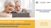 Darmowe webinarium dot. cyberbezpieczeństwa dla seniorów