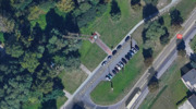Parking w Kałdowie (przy pomniku Celników Polskich) - informacja o czasowym zamknięciu 31.08-01.09.2023