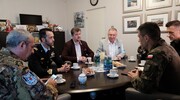 F-35 znowu w Malborku! Dowództwo włoskiego kontyngentu z wizytą u burmistrza