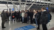 Uczniowie Technikum nr 3 z wizytą na lotnisku w Gdańsku