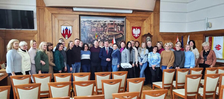 Samorządowcy z Litwy na spotkaniu z pracownikami urzędu miasta