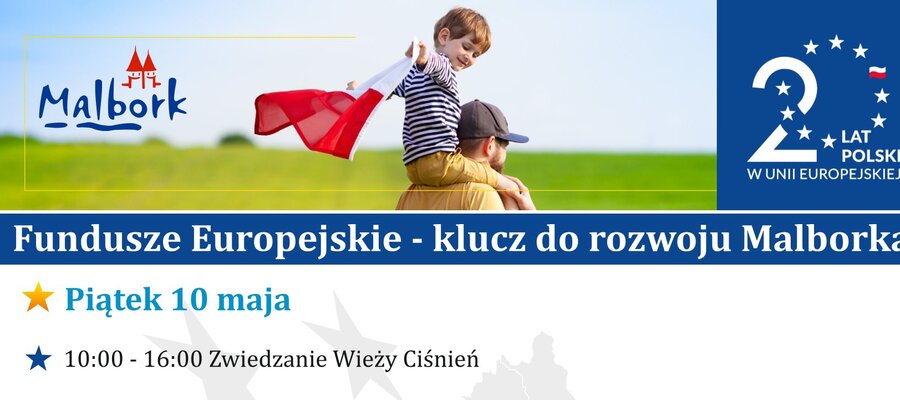 Festyn unijny i szereg atrakcji z okazji 20-lecia członkostwa Polski w UE