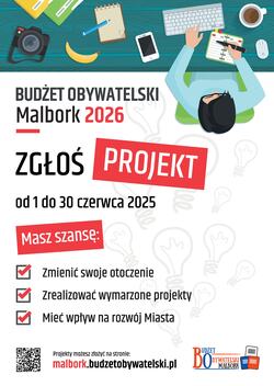 plakat z informacjami