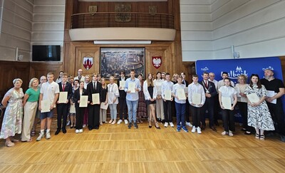 Burmistrz nagrodził finalistów i laureatów konkursów