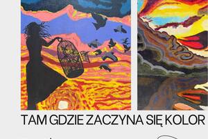 Wystawa "Tam gdzie zaczyna się kolor" w Wieży Ciśnień