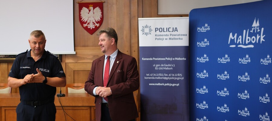„Stop włamaniom do domów” - edukacyjna akcja malborskiej policji