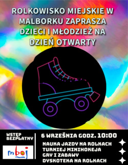 plakat z informacjami