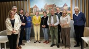 Joannici i Honorowy Obywatel Miasta Malborka dr Christian Meyl z wizytą w Malborku
