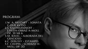Recital fortepianowy Kacpra Kuklińskiego w Szkole Muzycznej