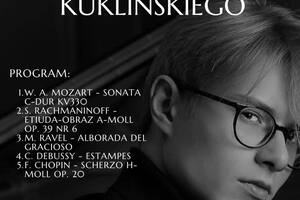 Recital fortepianowy Kacpra Kuklińskiego w Szkole Muzycznej