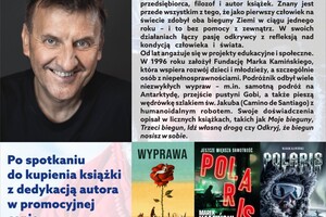 Spotkanie z Markiem Kamińskim w malborskiej bibliotece