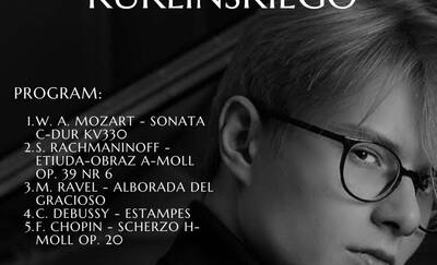 Recital fortepianowy Kacpra Kuklińskiego w Szkole Muzycznej