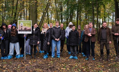Elektryczny Las wyrósł w Malborku – nagroda za 20 ton elektroodpadów