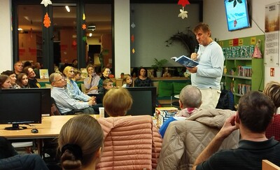 W Mediatece odbyło się spotkanie z Markiem Kamińskim