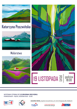 plakat z informacjami