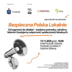 plakat z informacjami