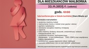 Bezpłatne warsztaty z uroginekologii dla mieszkanek Malborka