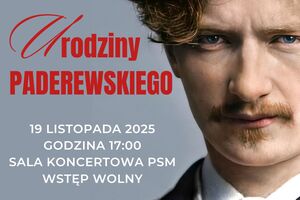 Urodziny Paderewskiego - koncert w Szkole Muzycznej
