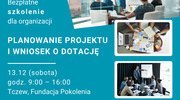 Bezpłatne szkolenie COP: planowanie projektu i wniosek o dotację