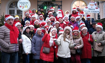 Malborskie Mikołajki. Miejska choinka już rozświetlona