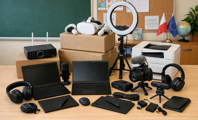 Malborskie szkoły podstawowe z kolejnym sprzętem, tym razem do zdalnego nauczania