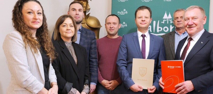 Miasto Malbork podpisało umowę na kompleksowe świadczenie usług oświetleniowych na lata 2026–2028