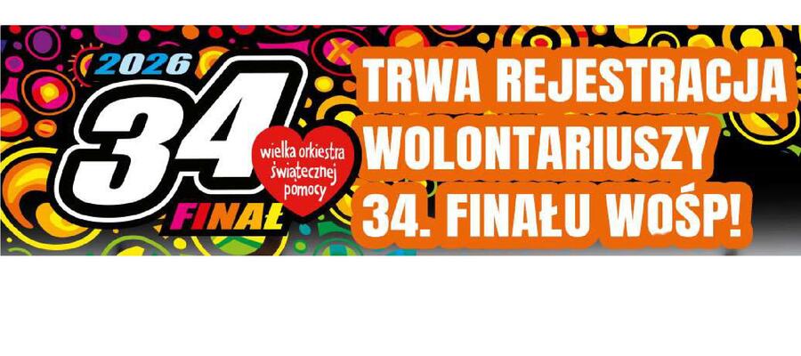Trwa rekrutacja wolontariuszy na 34. Finał WOŚP
