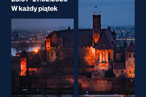 Nocne Zwiedzanie Zamku w Malborku podczas ferii zimowych