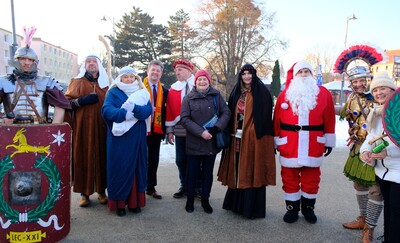 Orszak Trzech Króli ulicami Malborka