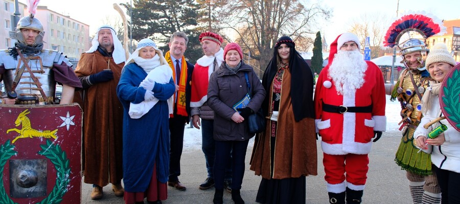 Orszak Trzech Króli ulicami Malborka