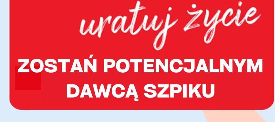Zarejestruj się jako potencjalny dawca szpiku. Akcja DKMS w Wieży Ciśnień