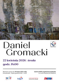 plakat z informacjami