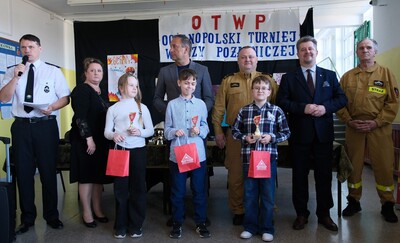 Ogólnopolski Turniej Wiedzy Pożarniczej - odbył się etap powiatowy