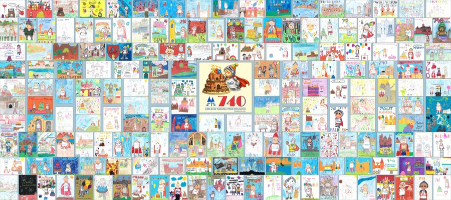  181 prac zgłoszono do konkursu - „Marianek świętuje 740. rocznicę urodzin miasta Malborka”