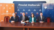 Konferencja Wiceministra Infrastruktury. Nowe inwestycje drogowe i poprawa bezpieczeństwa w Malborku