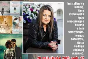 Joanna Jax - znana i poczytna pisarka gościem malborskiej biblioteki