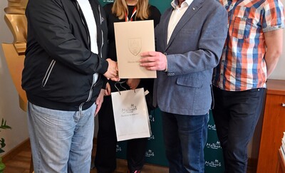 Młoda bokserka z Malborka odebrała gratulacje