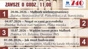 Spacer z przewodnikiem: „Malbork na dotyk” – 11. edycja