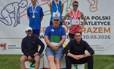 Medale zawodnika SKS Sokół Malbork podczas Mistrzostw Polski Sprawni-Razem w Szczecinku