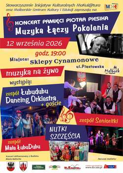 plakat z informacjami