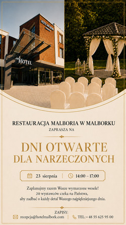 plakat z informacjami